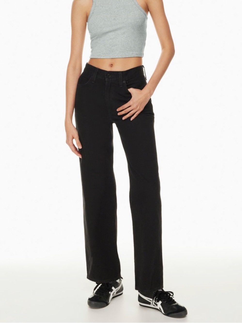 Aritzia Sunday Best Jupiter Jean - Black Wash